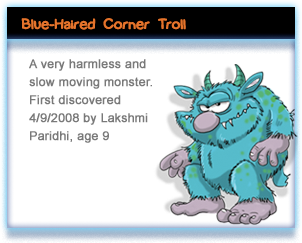 Blue-Haired Corner Troll